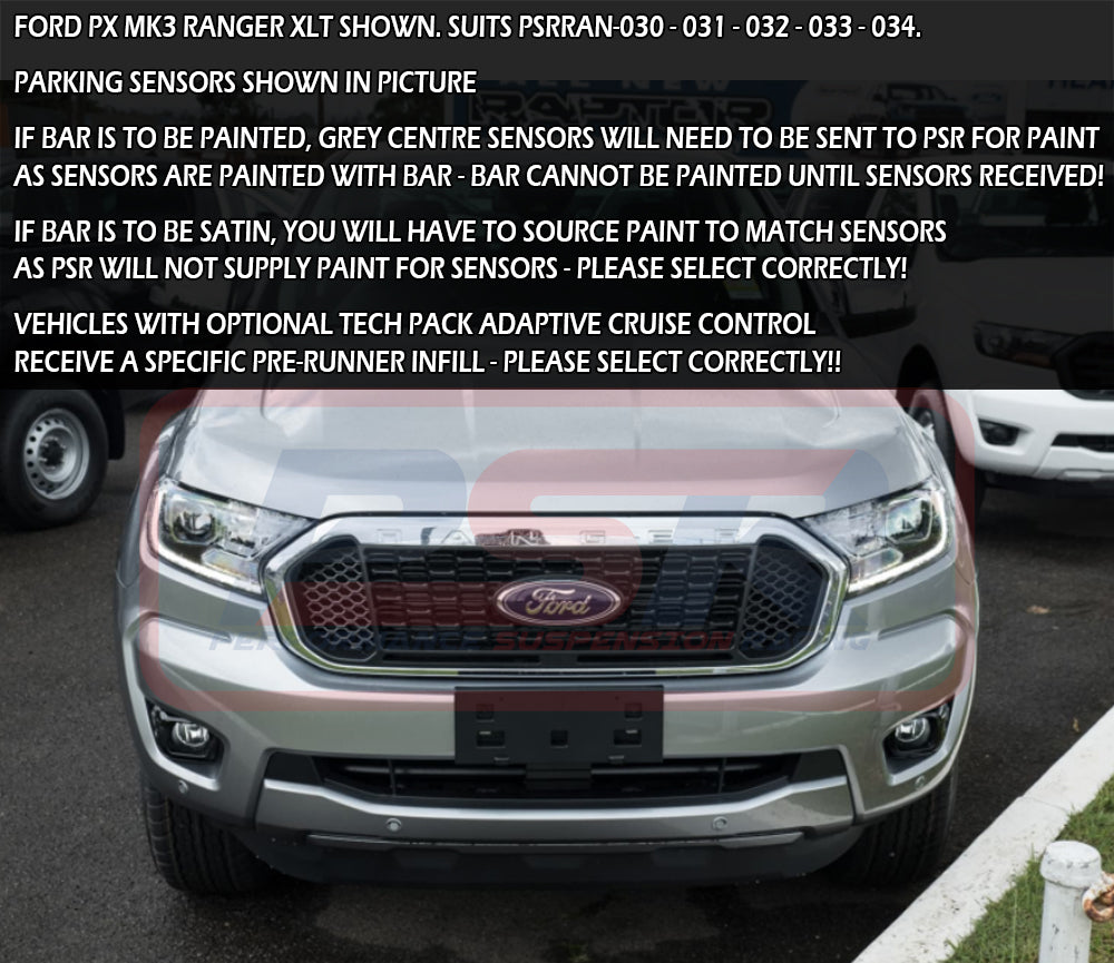 Ford Ranger PX MK3 8/2018-ON PSR Ambush Triple Hoop Bullbar