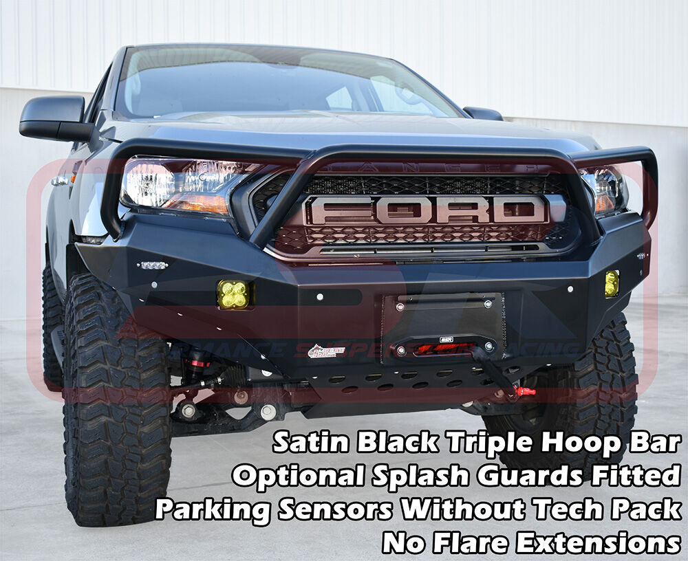 Ford Ranger PX MK3 8/2018-ON PSR Ambush Triple Hoop Bullbar