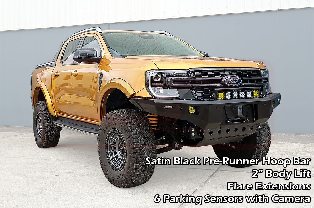 Ford Ranger Next Gen PSR Ambush Pre-Runner Hoop Bullbar