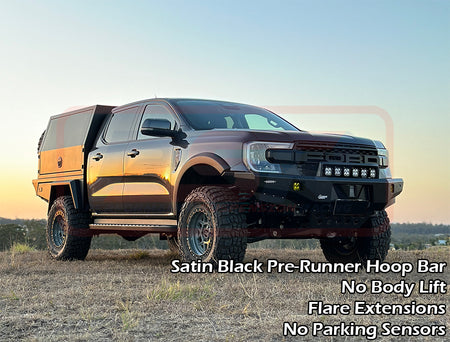 Ford Ranger Next Gen PSR Ambush Pre-Runner Hoop Bullbar