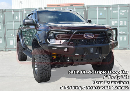 Ford Ranger Next Gen PSR Ambush Triple Hoop Bullbar