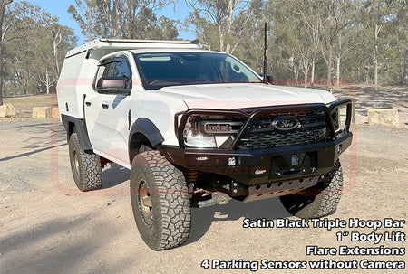 Ford Ranger Next Gen PSR Ambush Triple Hoop Bullbar
