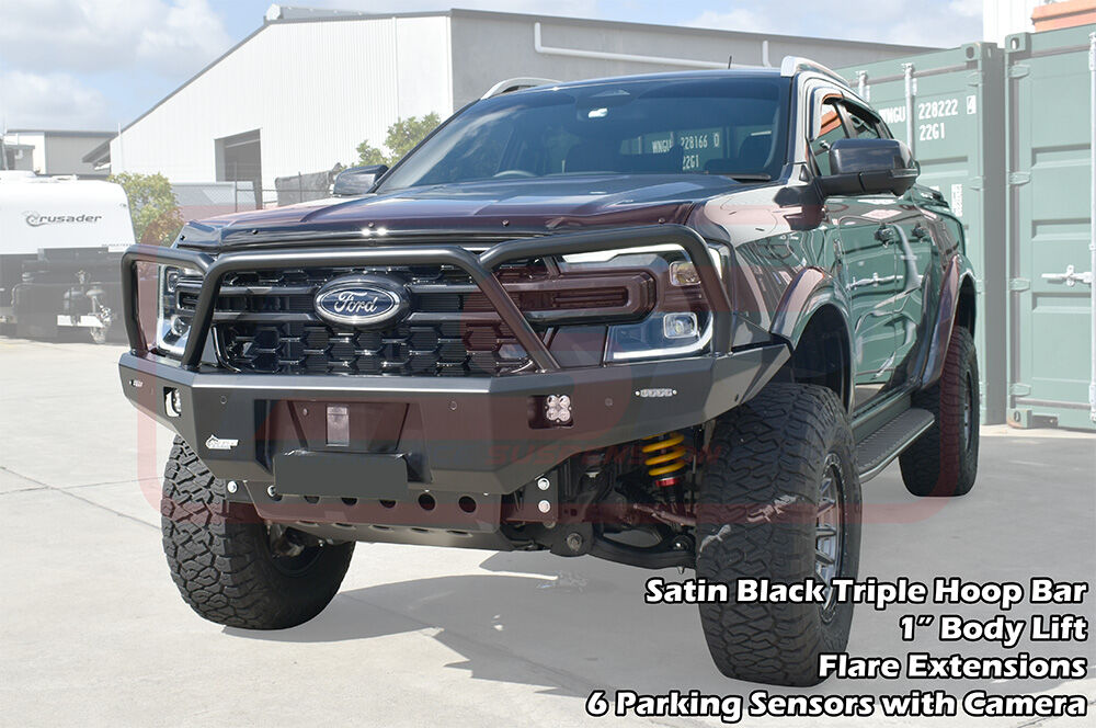 Ford Ranger Next Gen PSR Ambush Triple Hoop Bullbar