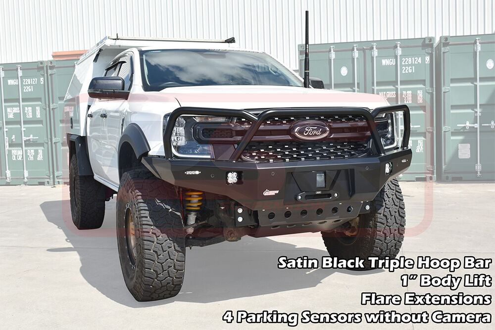 Ford Ranger Next Gen PSR Ambush Triple Hoop Bullbar