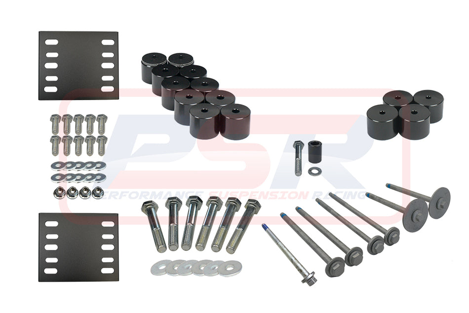 Ford Ranger Next Gen 2" Body Lift Kit (Dual/Extra Cab with Tub)