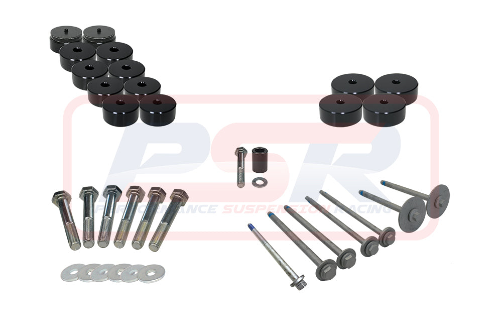 Ford Ranger Next Gen 1" Body Lift Kit (Dual/Extra Cab with Tub)