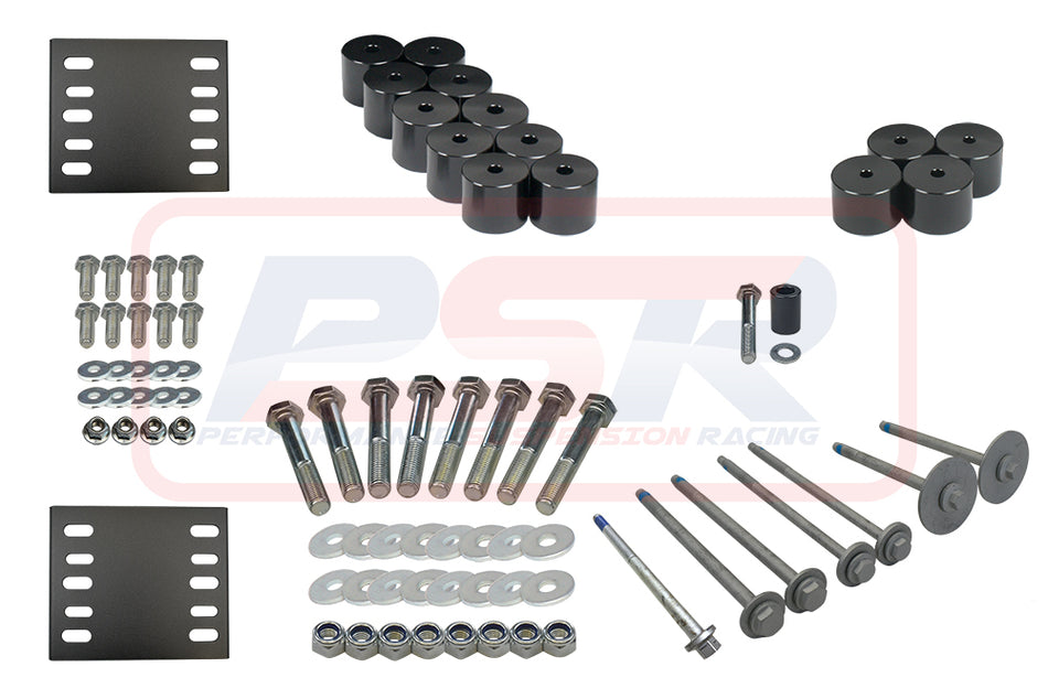 Ford Ranger Next Gen 2" Body Lift Kit (Single Cab with Tray)
