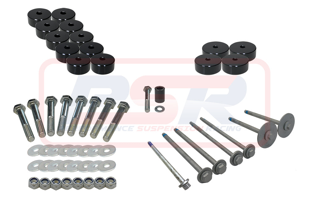 Ford Ranger Next Gen 1" Body Lift Kit (Single Cab with Tray)