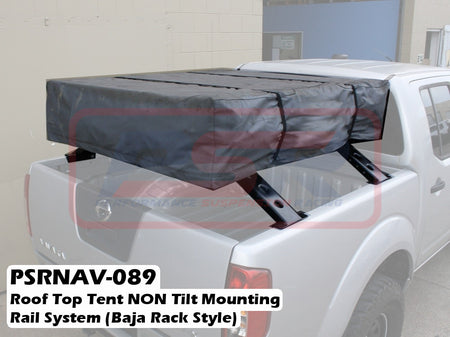 Roof Top Tent NON Tilt Mounting Rail System (Baja Rack Style)