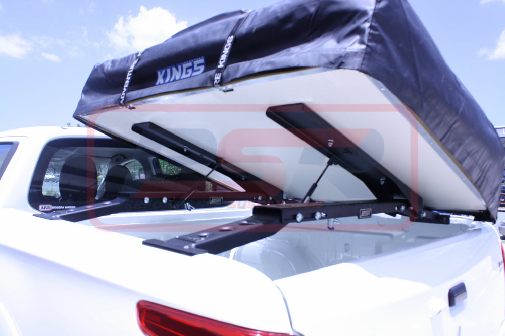 Roof Top Tent Complete Tilt System (Full kit, Baja Tub Rack Style)
