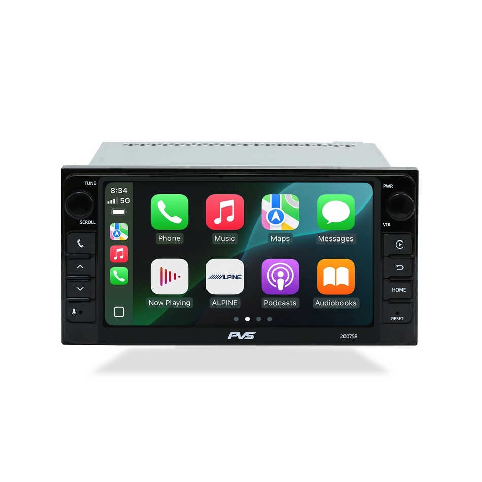 7" PVS Multimedia Wireless CarPlay/Android Auto Headunit for Toyota