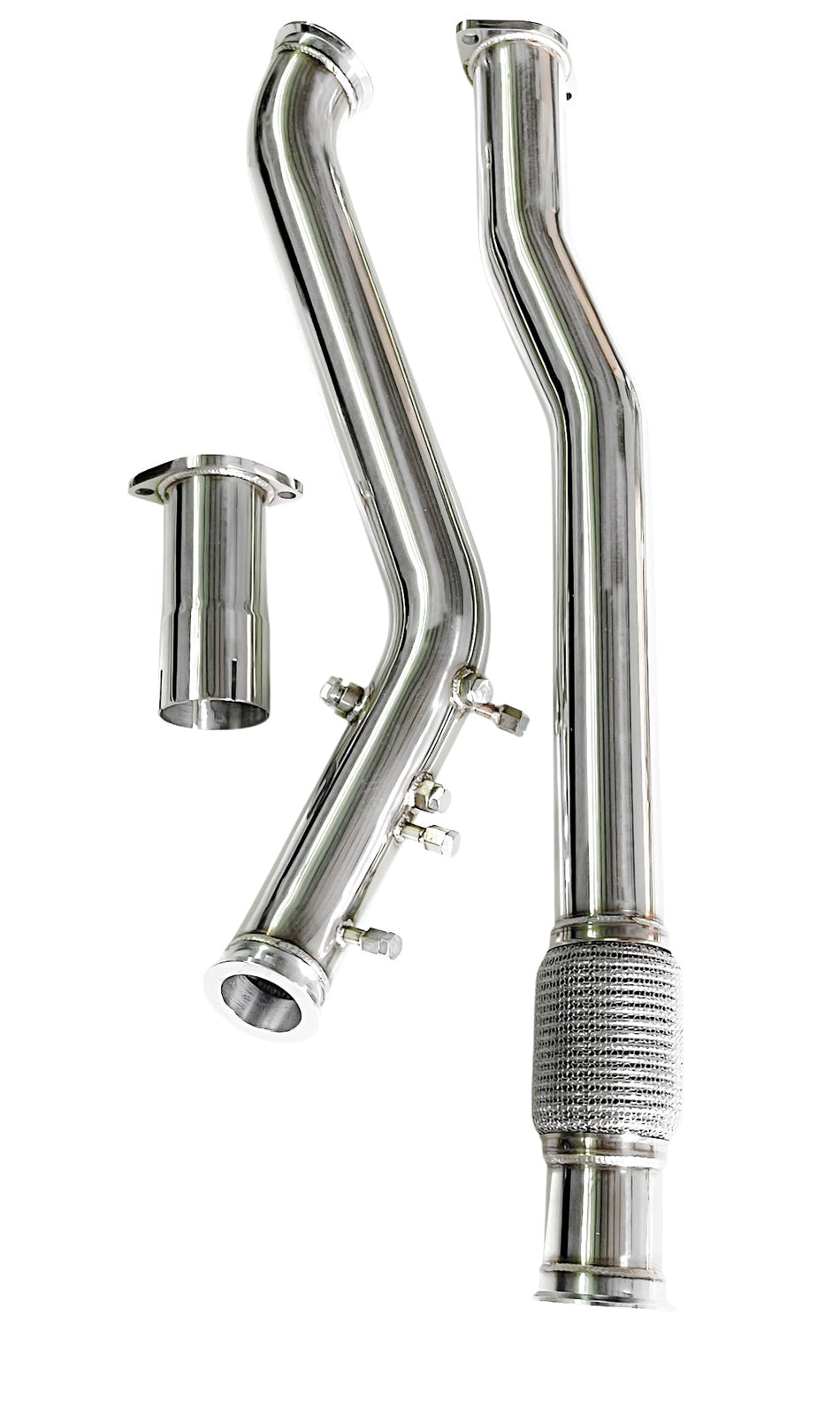 Toyota Fortuner (2015+) 2.8L TD 3' Stainless DPF-Delete Pipe