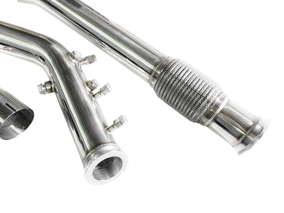 Toyota Fortuner (2015+) 2.8L TD 3' Stainless DPF-Delete Pipe