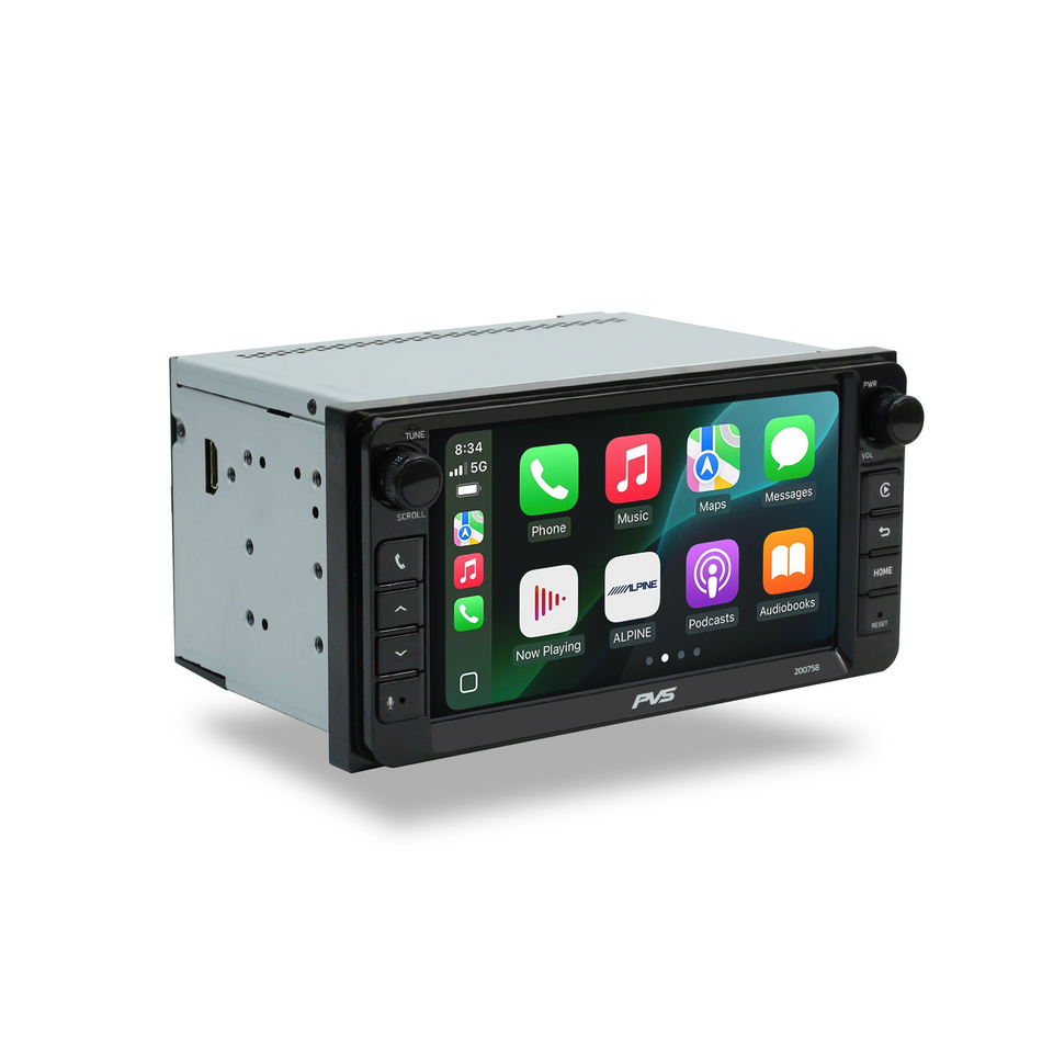 7" PVS Multimedia Wireless CarPlay/Android Auto Headunit for Toyota