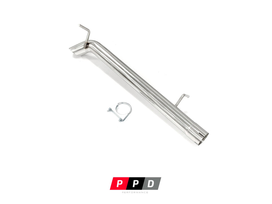 VW Amarok (2011+) 2.0L TD  Stainless 2.5' Muffler Delete