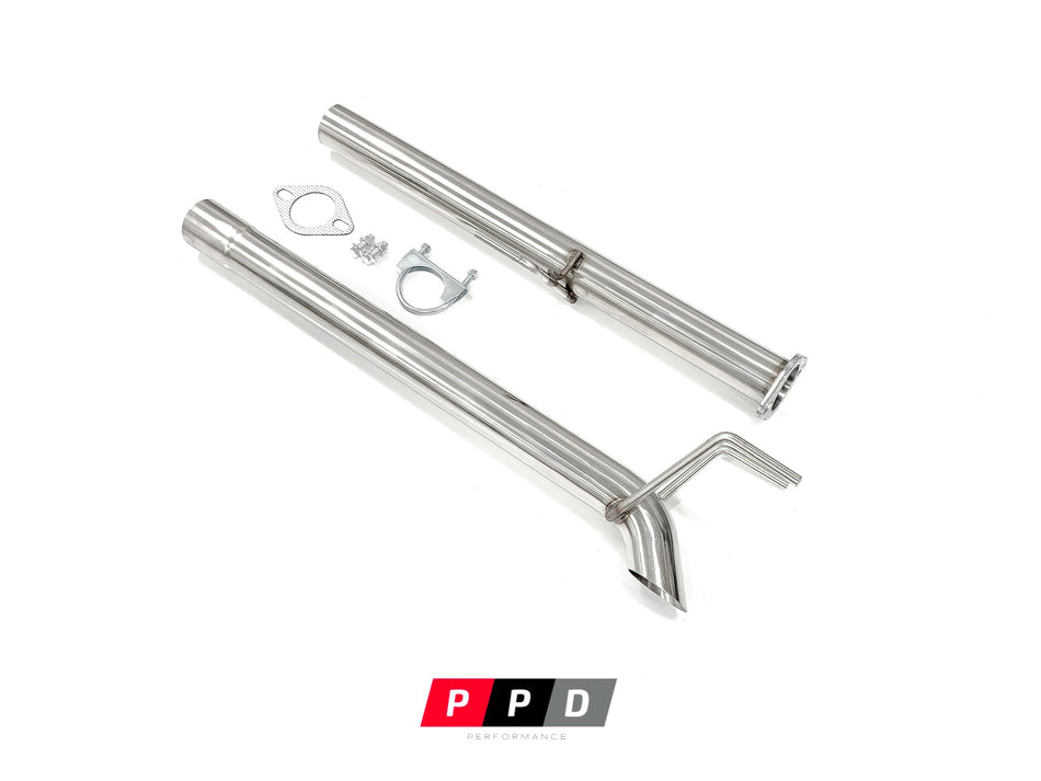 Toyota Hilux (2005-2015) D4D TD 150 3L Stainless 2.5' Muffler Delete
