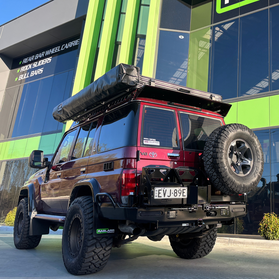 76/78 Series Toyota Landcruiser "V2" Rear Bar