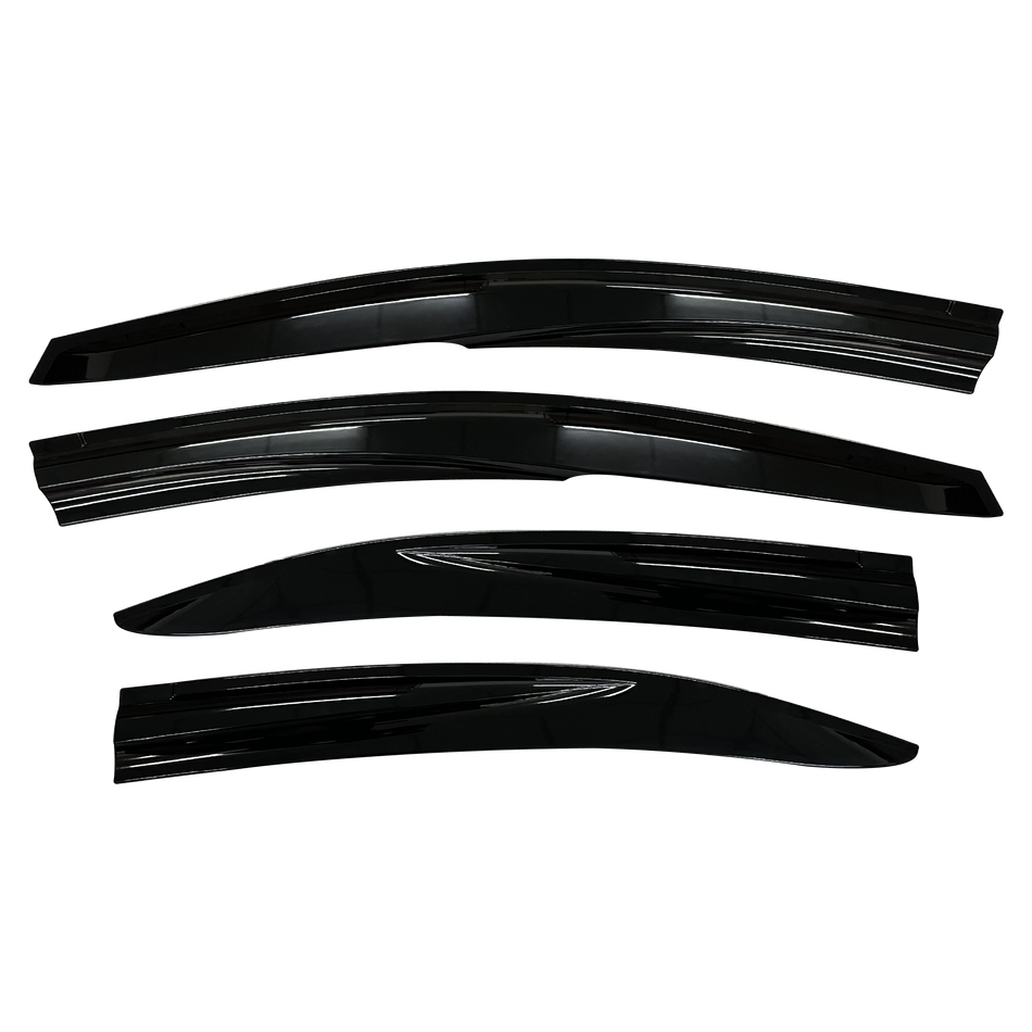 Subaru WRX (VB) Sedan 2022-2025 (Injection) Slimline Weathershields / Window Visors (4-Piece Set)