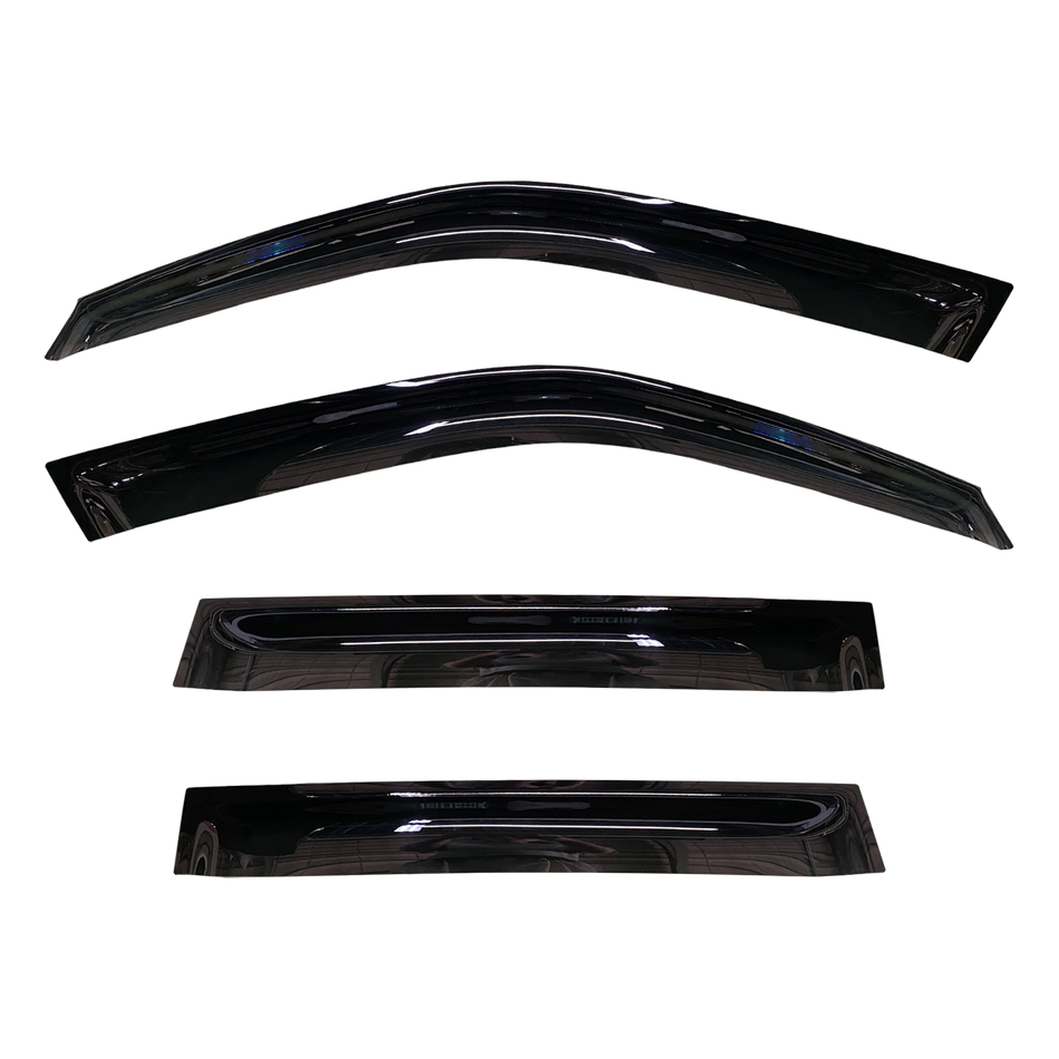 Subaru Forester (S3) SUV 2008-2012 Slimline Weathershields / Window Visors (4-Piece Set)