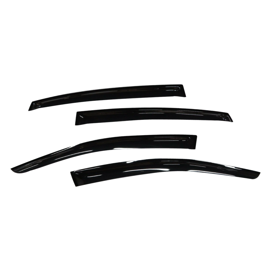 Subaru XV (G4X) SUV 2012-2017 Slimline Weathershields / Window Visors (4-Piece Set)