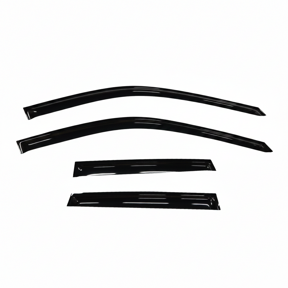 Subaru Forester (S4) SUV 2013-2018 Slimline Weathershields / Window Visors (4-Piece Set)