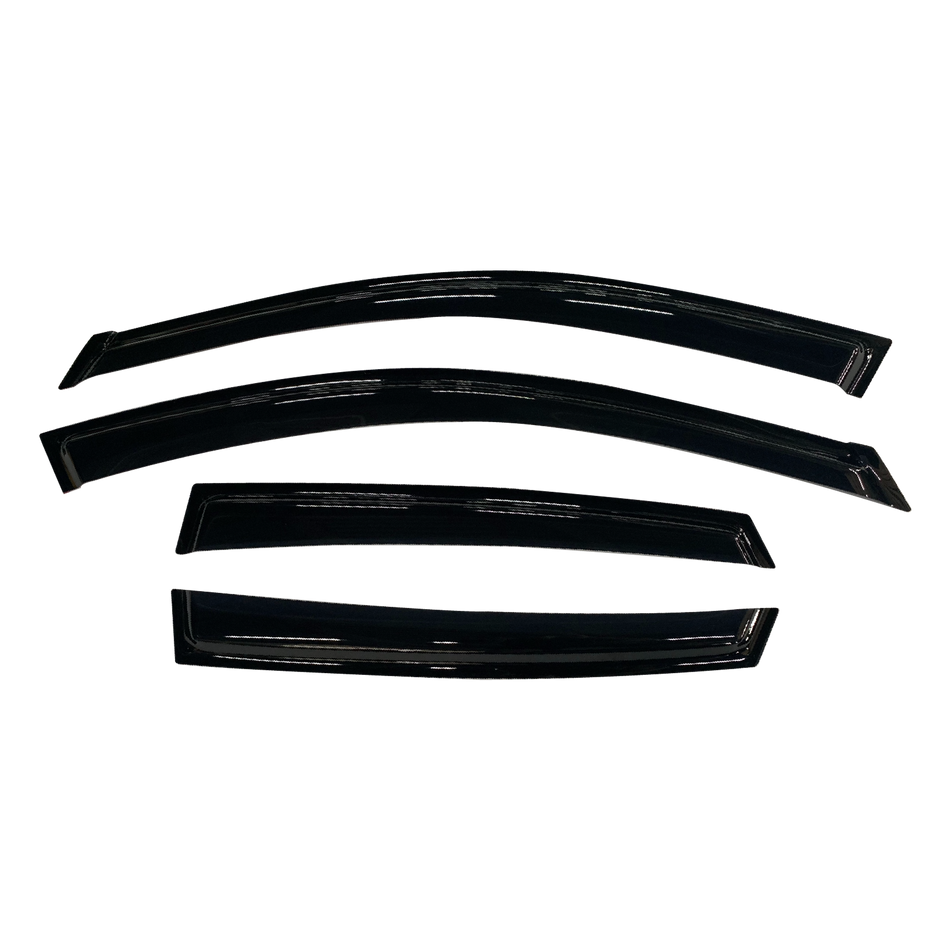Subaru Impreza WRX / STI (G3) Hatch 2008-2013 Slimline Weathershields / Window Visors (4-Piece Set)
