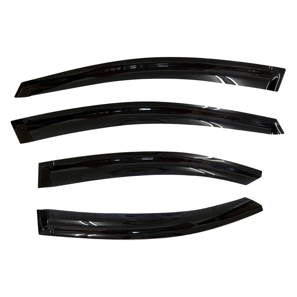 Subaru WRX (VB) Sedan 2022-2025 Slimline Weathershields / Window Visors (4-Piece Set)