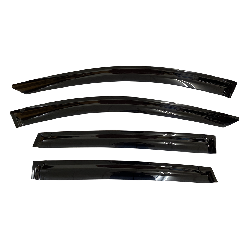 Subaru Crosstrek (G6X) SUV 2023-2026 Slimline Weathershields / Window Visors (4-Piece Set)