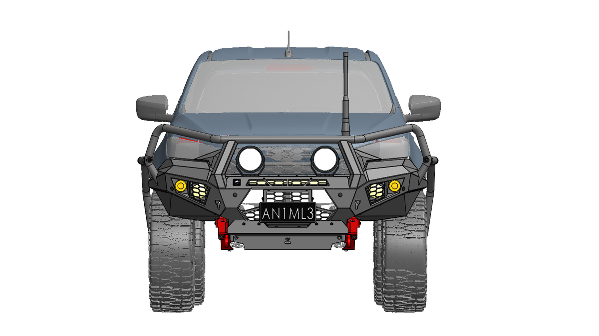 Scrub Rails and rock sliders to suit Isuzu MU-X 2021 to current