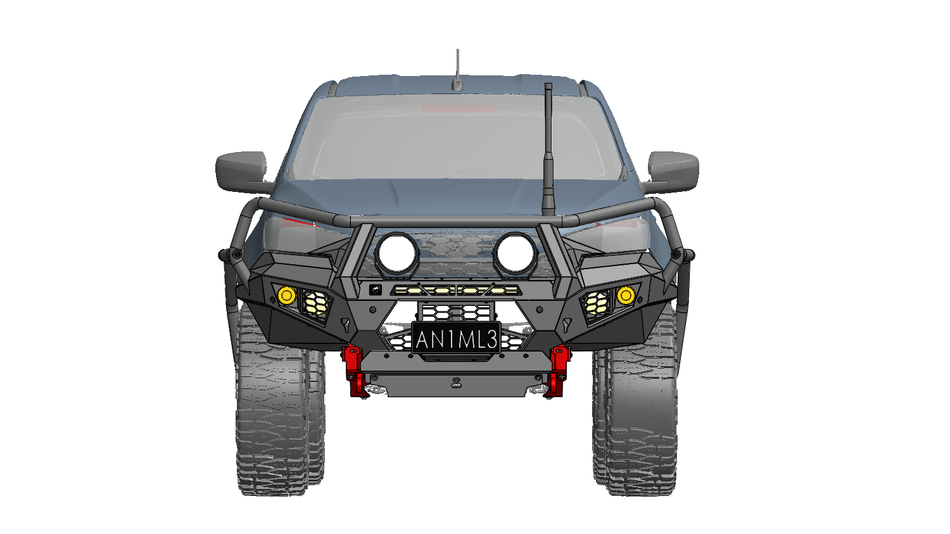 Scrub Rails and rock sliders to suit Isuzu MU-X 2021 to current