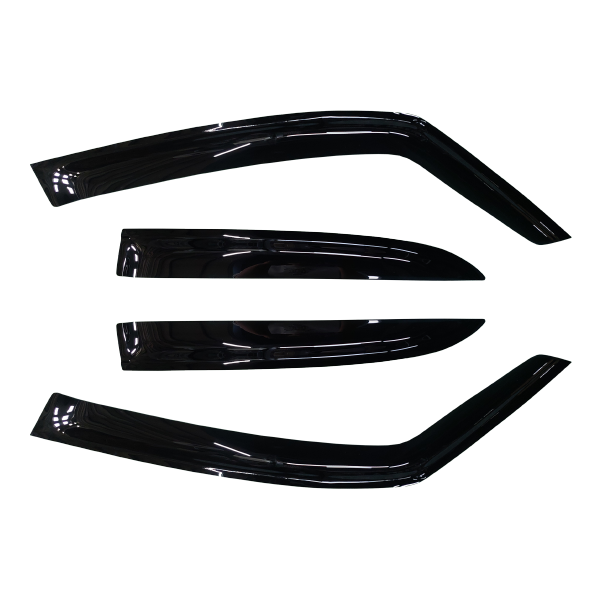 Suzuki SX4 (GYA) (GYB) Hatch 2006-2012 Slimline Weathershields / Window Visors (4-Piece Set)