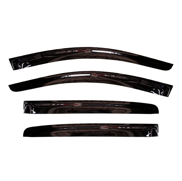 Suzuki Alto (GF) Hatch 2009-2013 Slimline Weathershields / Window Visors (4-Piece Set)