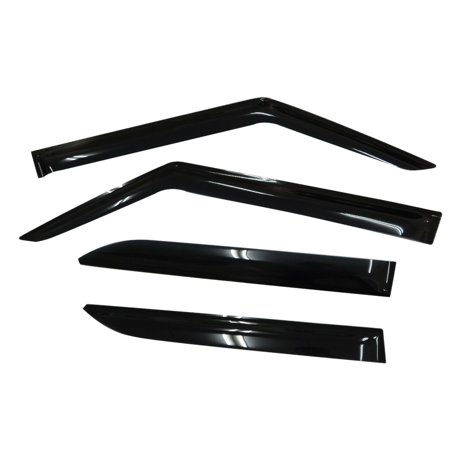 Suzuki Swift (AZ) (AZ Series II) Hatch 2017-2023 Slimline Weathershields / Window Visors (4-Piece Set)