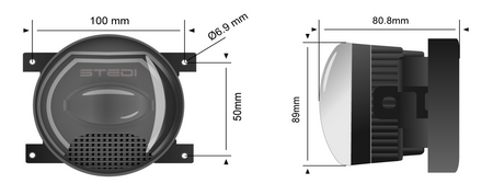 Stedi Universal DRL Type A LED Fog Light Kit