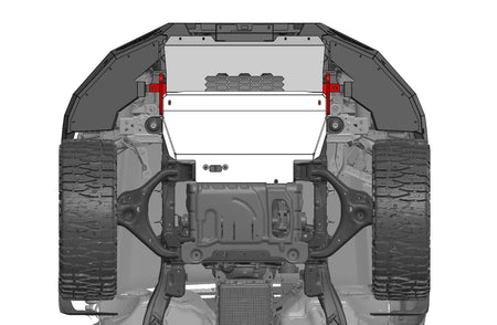 Lower bash/skid plate to suit Next Gen Ford Ranger/Everest