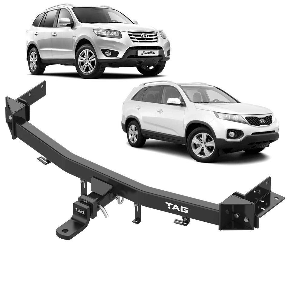 TAG Towbar Heavy Duty for Hyundai Santa Fe (05/2006 - 08/2012), KIA Sorento (02/2010 - 09/2012)