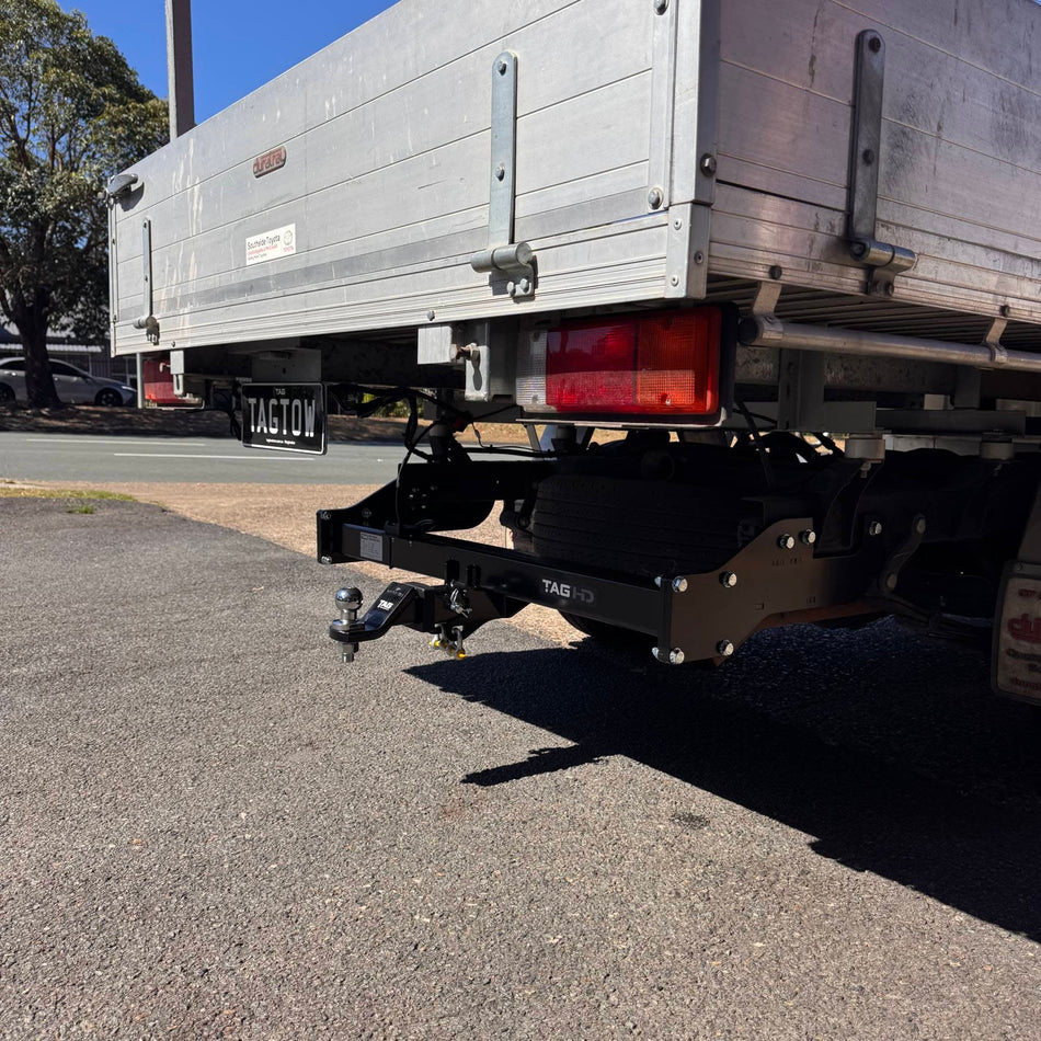 TAG Extended Towbar & Direct Fit Wiring For Toyota Hilux Models with Extended Tray or Canopy (08/2008 - 09/2015)