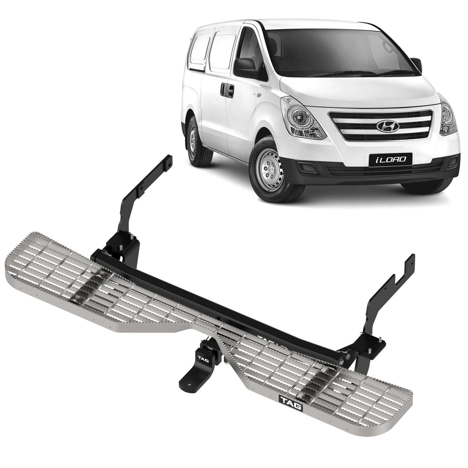 TAG Rear Step & Towbar for Hyundai ILoad / IMax (02/2008 - 06/2021)