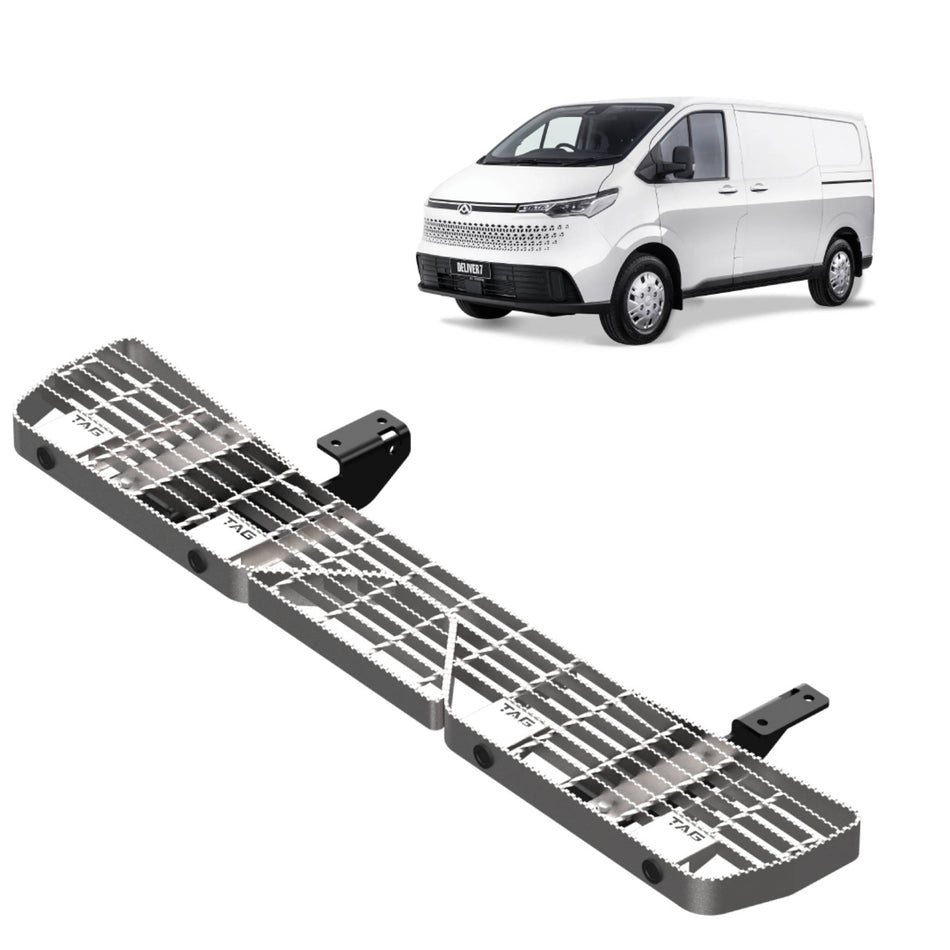 TAG Galvanised Rear Step for LDV Deliver 7 Van (08/2024 - on)