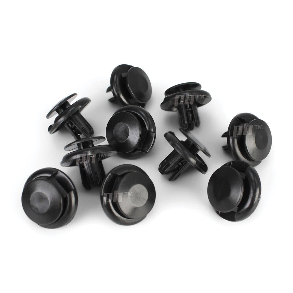Push In Retainer Clip x10 8mm Hole Type fits Toyota Models