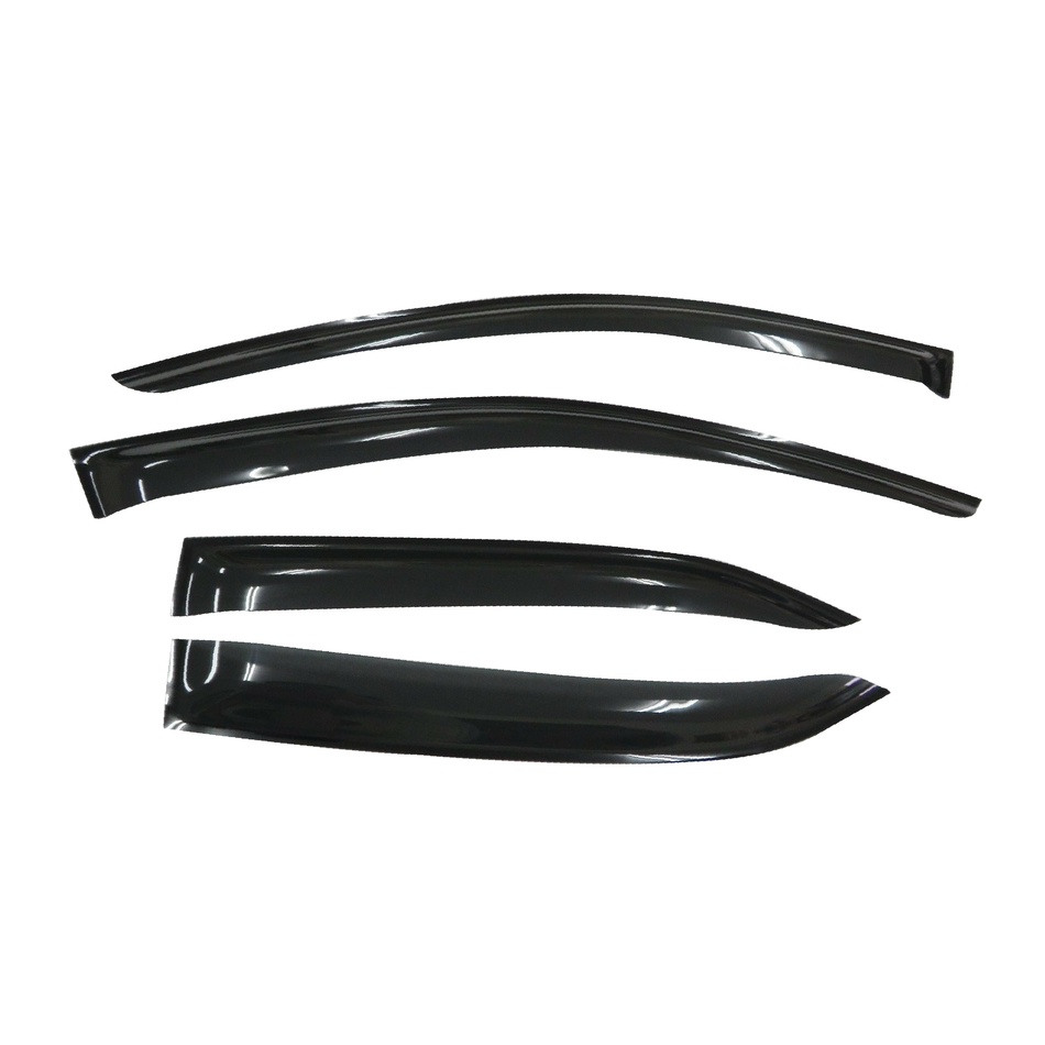 Toyota Camry (XV40) Sedan 2007-2011 Slimline Weathershields / Window Visors (4-Piece Set)