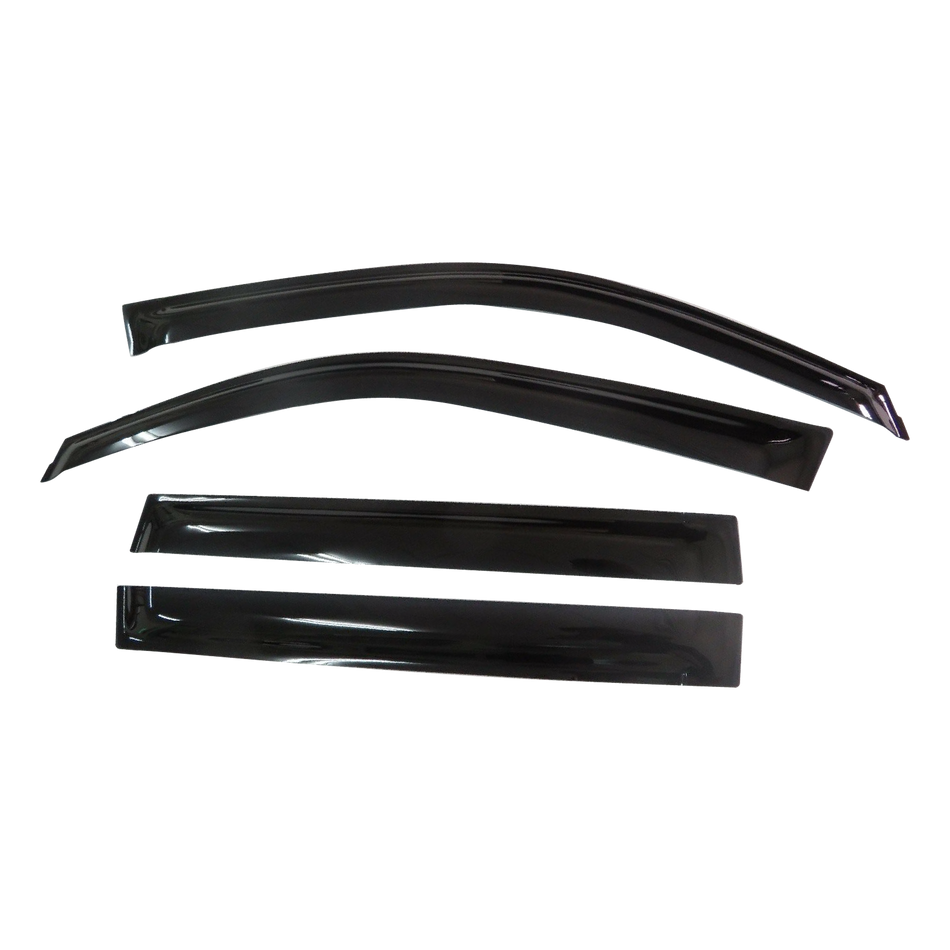 Toyota Landcruiser Prado (J150) SUV 2009-2023 Slimline Weathershields / Window Visors (4-Piece Set)