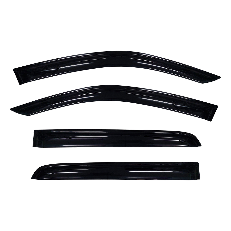 Toyota Hilux (AN10) (AN20) Ute 2005-2014 Slimline Weathershields / Window Visors (4-Piece Set)