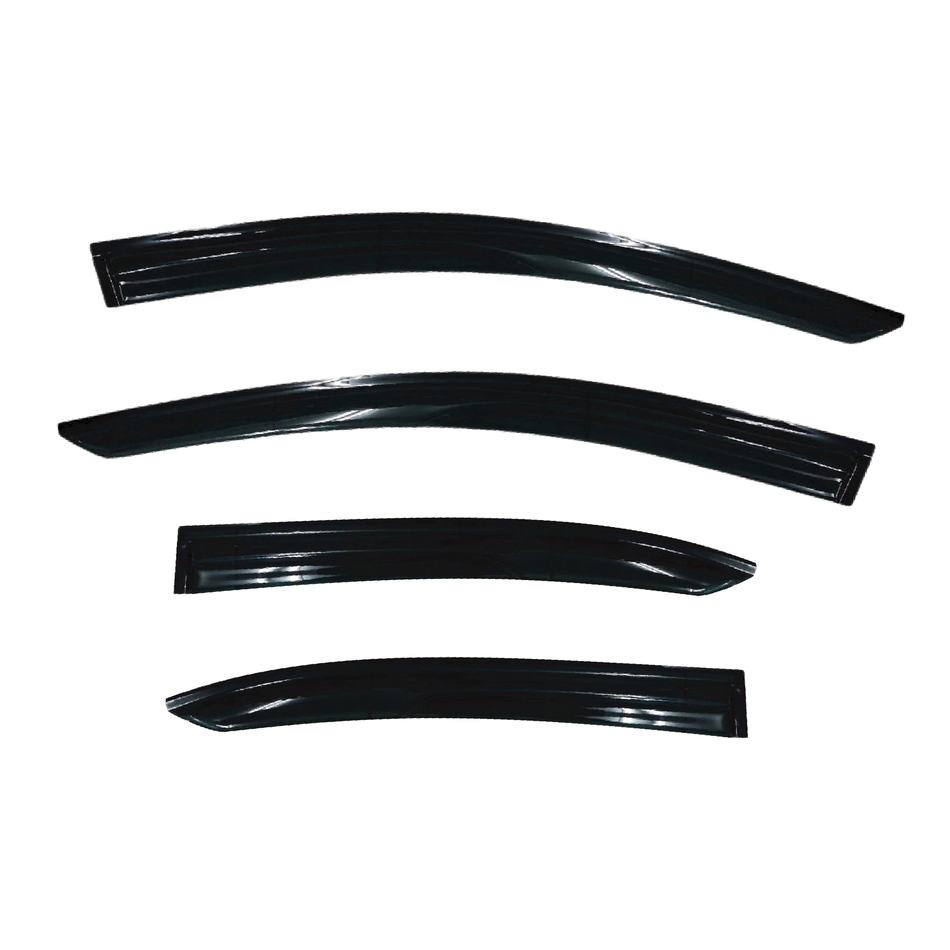 Toyota Corolla (E210) Sedan 2019-2026 (Injection) Slimline Weathershields / Window Visors (4-Piece Set)