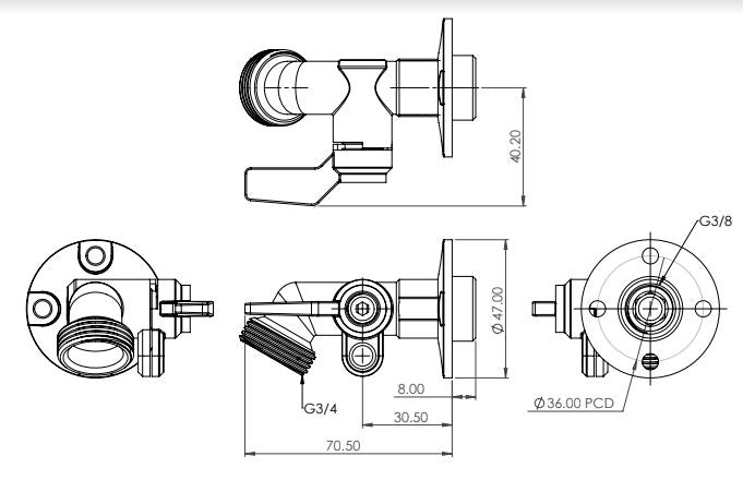 PAK Offroad Tub Tank Tap Kit