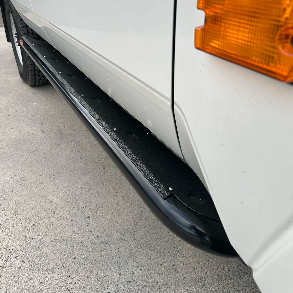 Troopy Rear Step Toyota LandCruiser 78 Series “Troopy” Rock Sliders / Side Steps - 4x4 ...