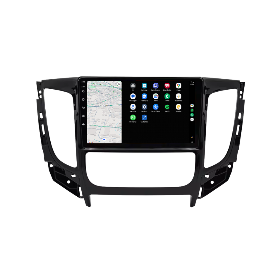 Mitsubishi Triton MQ Head Unit (2016-2019 with Auto Air Controls)