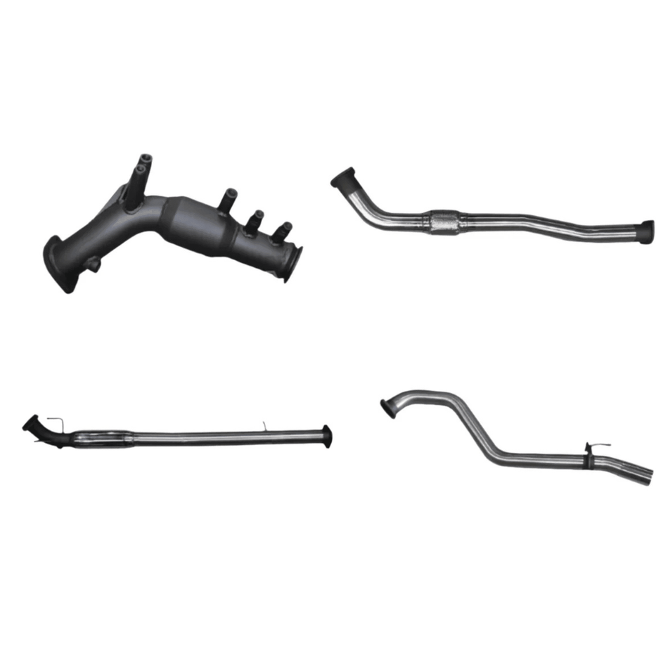 Manta Turbo Back 3in Hotdog with Cat Exhaust for Toyota Hilux GUN125R 2.4L (JAHH-2174)