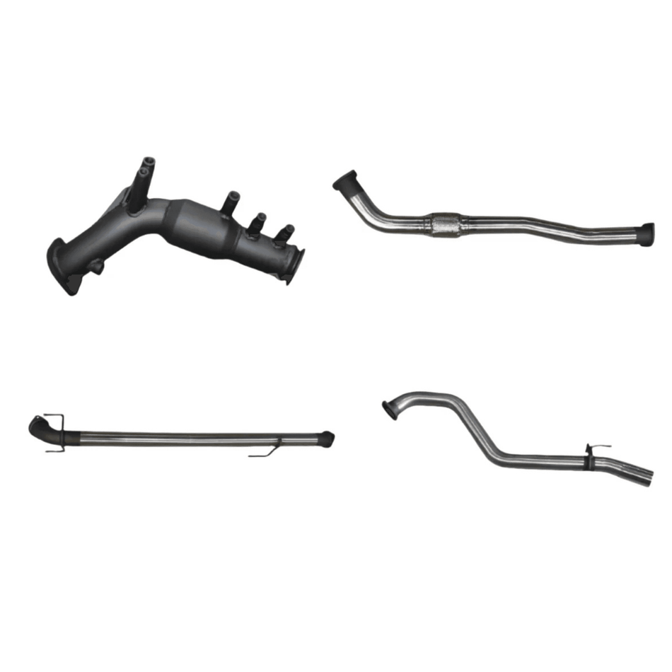 Manta Turbo Back 3in WOM with Cat Exhaust for Toyota Hilux GUN125R 2.4L (KKAJ-1992)