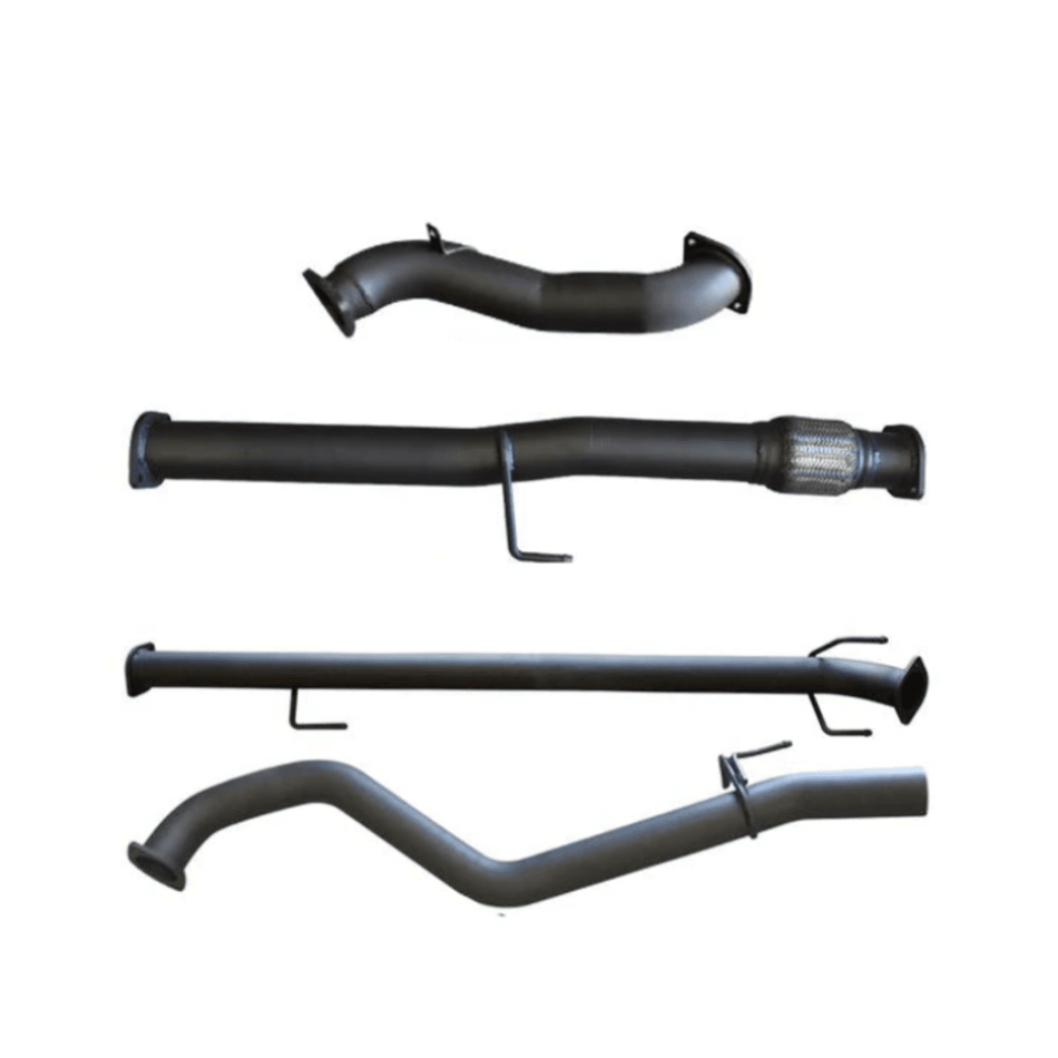 Manta 3in WOM without Cat Exhaust – Aluminised Steel for Toyota Hilux KUN26R 3.0L D-4D